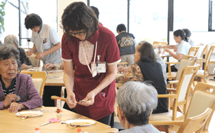 理学療法士による機能訓練に力を入れています